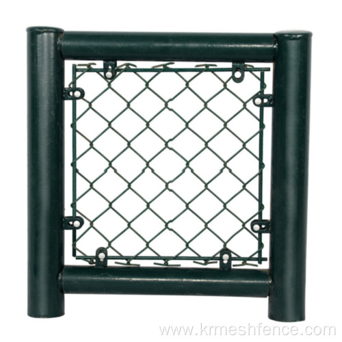 6ft coated chain link fence top rail stand